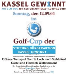 Der Golfcup "KasseGewinnt" 2004